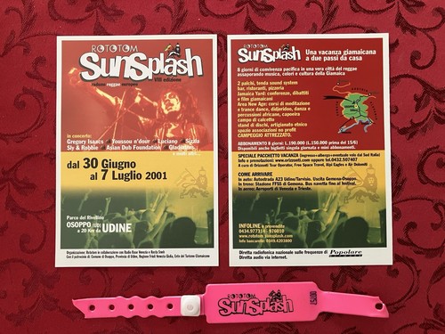 Rototom sundplash 2001 sly - sly, &